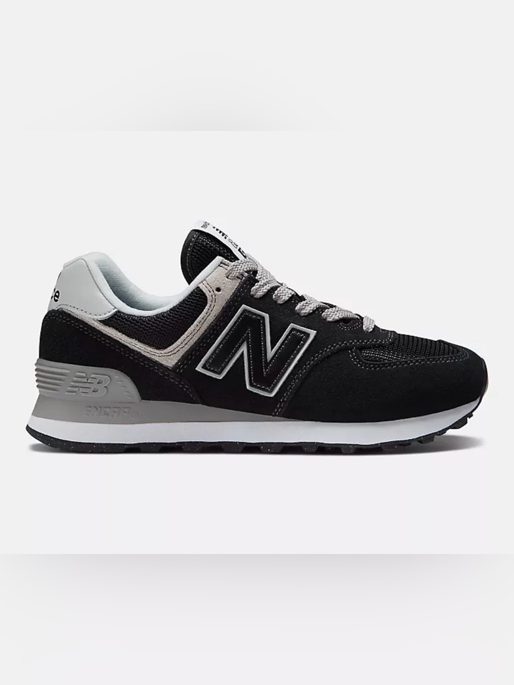New Balance Women’s 574 Sneaker in Black